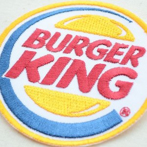 画像2: ロゴワッペン バーガーキング Burger King(ラウンド) *メール便可