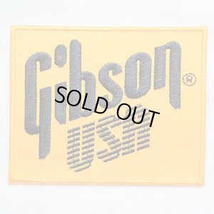 画像1: ロゴワッペン ギブソン Gibson USA*メール便可