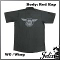 Felix UCC Work Shirt Black/フィリックス UCC ワークシャツ ブラック/Wing/ウイング