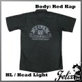 Felix UCC Work Shirt Black/フィリックス UCC ワークシャツ ブラック/Head Light/ヘッドライト