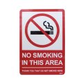 Sign Sticker/サインステッカー/NO SMOKING IN THIS AREA/禁煙エリア