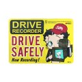 Sign Sticker/サインステッカー/DRIVE SAFELY/ドライブレコーダー搭載