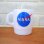 画像1: マグカップ スタッキングマグ NASA ナサ ホワイト STACKING MUG NASA (1)
