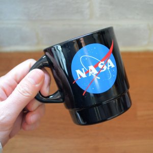 画像2: マグカップ スタッキングマグ NASA ナサ ブラック STACKING MUG NASA
