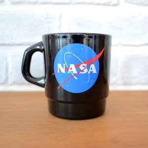 画像1: マグカップ スタッキングマグ NASA ナサ ブラック STACKING MUG NASA