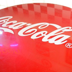 画像2: [送料無料] ローテーブル コカコーラ Coca-Cola 机