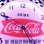 画像3: [送料無料] 壁掛け時計 Coca-Cola コカコーラ ネオンクロック(シルバー/パープル) (3)