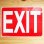 画像1: 看板/プラサインボード 出口 Exit (1)