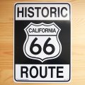 看板/プラサインボード ヒストリックルート66 Historic Route 66