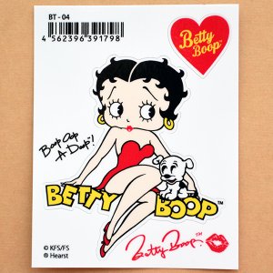 画像2: ステッカー/シール ベティブープ Betty Boop(ロゴw/パジー) *メール便可
