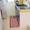 画像3: キッチン マット 洗える ラグ ジャガード  おしゃれ かっこいい USA フラッグ 星条旗 世田谷ベース  アメリカン雑貨 インテリア ガレージ 45×120 (3)