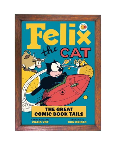 フィリックスザキャット Felix The Cat広告ポスター 額入り アメリカ雑貨通販レイジーストア