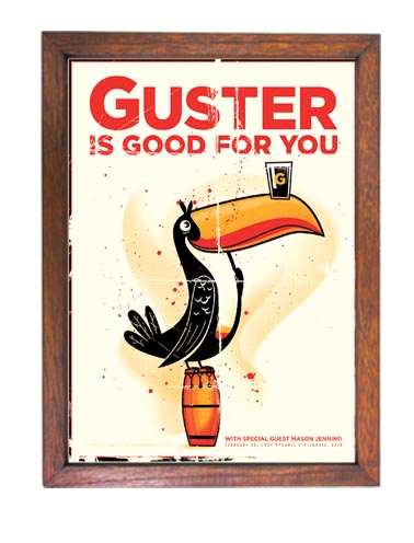 ギネス ビール Guinness広告ポスター 額入り アメリカ雑貨通販レイジーストア