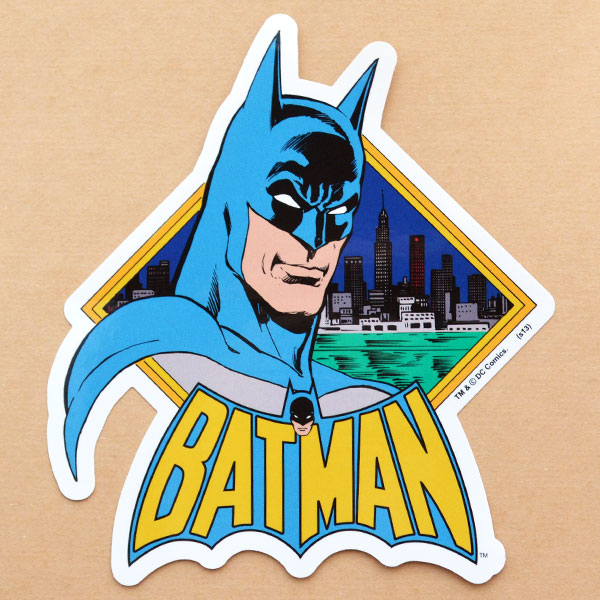 ステッカー シール バットマン Batman A メール便可 アメリカ雑貨 家具 看板 コカコーラグッズ通販 レイジーストア