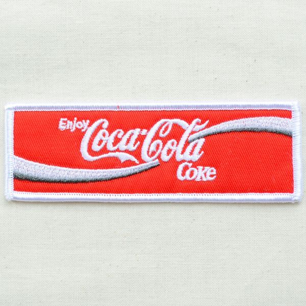 ロゴワッペン コカコーラ Coca Cola メール便可 アメリカ雑貨 家具 看板 コカコーラグッズ通販 レイジーストア