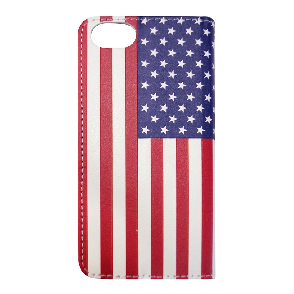 Flip Case Usa Flag フリップケース アメリカ国旗 Iphone7 8 アメリカ雑貨 家具 看板 コカコーラグッズ通販 レイジーストア