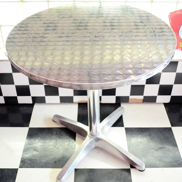 [Coca-Cola] Aluminum Table / [コカコーラ] アルミニウムテーブル 机 家具