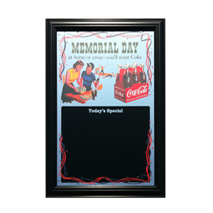 鏡 コカコーラ Coca-Cola パブミラー&メニューボード(メモリアルデー/57x42cm) | アメリカ雑貨・家具・看板・コカコーラ