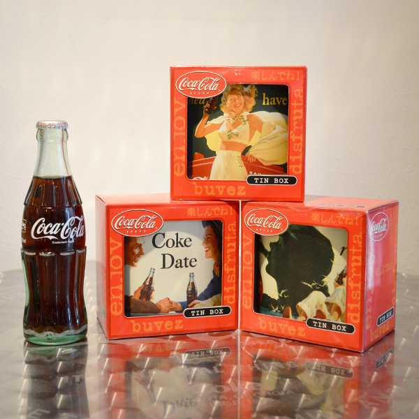 コカ・コーラ ティンボックス(リフレッシュド ハブアコーク) / Coca-Cola Tin Box(Refreshed Have A Coke)