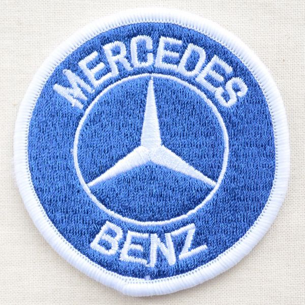 ロゴワッペン Mercedes Benz メルセデスベンツ *メール便可 | アメリカ雑貨・家具・看板・コカコーラグッズ通販 レイジーストア