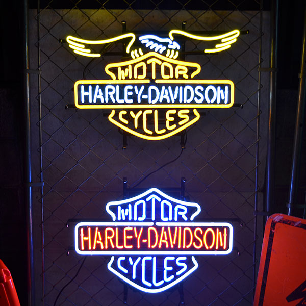 ネオンサイン ハーレーダビッドソン Harley-Davidson(バー&シールドのみ)