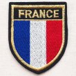 画像1: エンブレムワッペン France フランス国旗 *メール便可