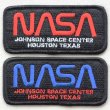 画像4: ロゴワッペン NASA ナサ(ブラック&レッド/レクタングル) *メール便可