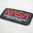 画像2: ロゴワッペン NASA ナサ(ブラック&レッド/レクタングル) *メール便可