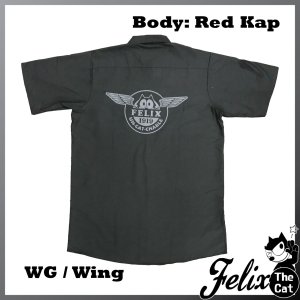 画像: Felix UCC Work Shirt Black/フィリックス UCC ワークシャツ ブラック/Wing/ウイング