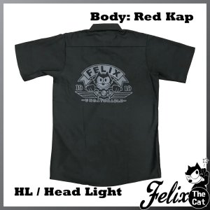 画像: Felix UCC Work Shirt Black/フィリックス UCC ワークシャツ ブラック/Head Light/ヘッドライト