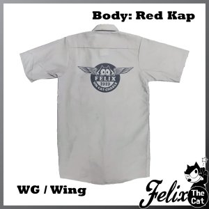 画像: Felix UCC Work Shirt Silver/フィリックス UCC ワークシャツ シルバー/Wing/ウイング