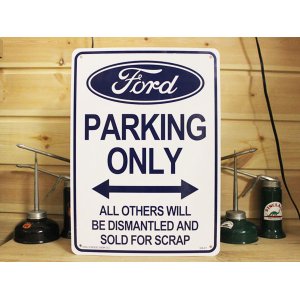 画像: 看板/プラサインボード フォード専用駐車場 Ford Parking Only