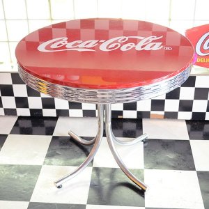 画像: [送料無料] ローテーブル コカコーラ Coca-Cola 机