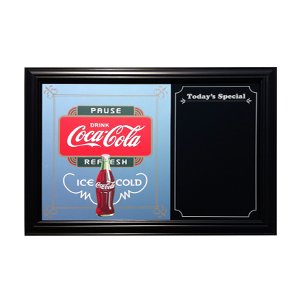 画像: 鏡 コカコーラ Coca-Cola パブミラー&メニューボード(ポーズ/42x57cm)