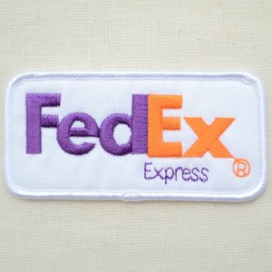 画像: カンパニーロゴワッペン FedEX Express フェデックス エクスプレス