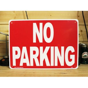 画像: 看板/プラサインボード 駐車禁止 No Parking