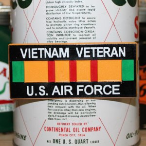 画像: 磁石 VIETNAM VETERAN U.S. AIR FORCE　マグネット ユーエスエアフォース *メール便可