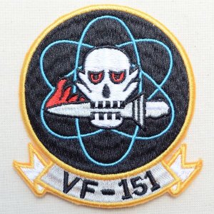 画像: ミリタリーワッペン VF-151 アメリカ海軍 *メール便可