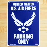 画像: 看板/プラサインボード アメリカ空軍専用駐車場 U.S.Air Force Parking Only