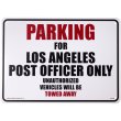 看板/プラサインボード 郵便局員専用駐車場 Parking fot Post Officer Only