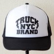 画像2: 帽子/メッシュキャップ トラックブランド Bronx(ブラック&ホワイト)