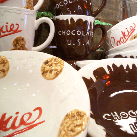画像: 大人気のクッキー・チョコレートのプレート、マグ、ボール再入荷
