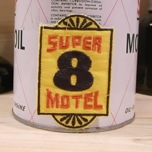画像1: ロゴワッペン スーパーエイトモーテル Super 8 Motel *メール便可