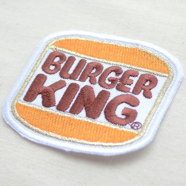 画像2: ロゴワッペン Burger King バーガーキング(スクエア)*メール便可