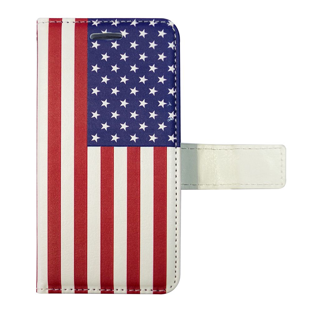 画像1: FLIP CASE/USA FLAG/フリップケース/アメリカ国旗(iPhone7/8)