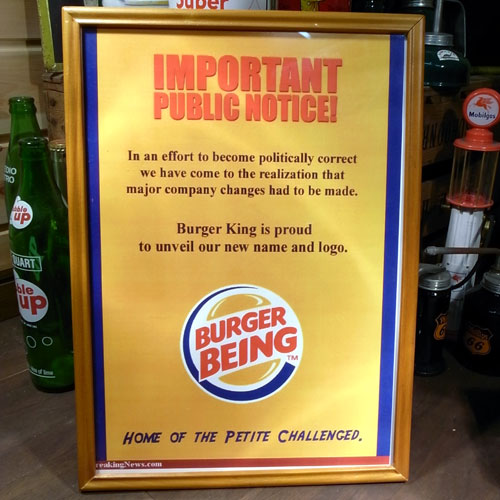 画像: アメリカンレトロポスター(額入り) バーガーキング Burger King