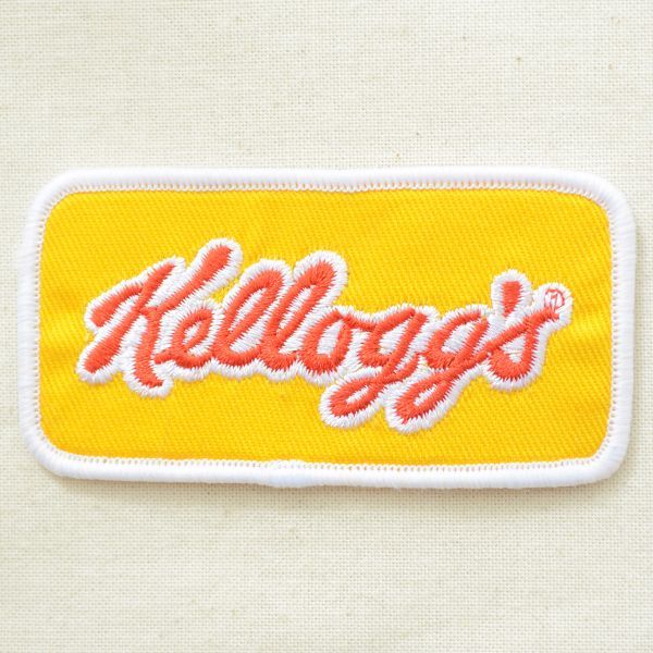 画像1: ロゴワッペン ケロッグ Kellogg's(レクタングル) *メール便可