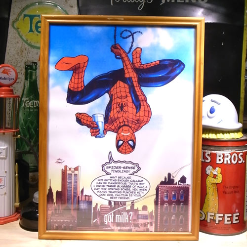 画像: アメリカンレトロポスター(額入り) スパイダーマン Spider-Man