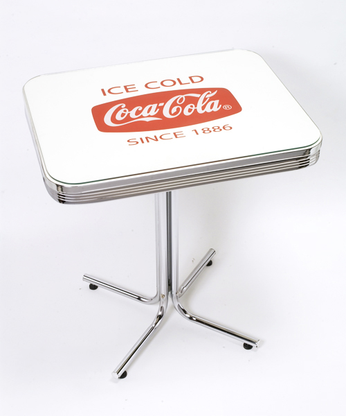 画像: [送料無料] スモールテーブル コカコーラ Coca-Cola 机