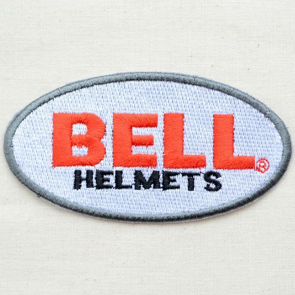 画像1: ロゴワッペン Bell Helmets ベル ヘルメット(糊なし) *メール便可